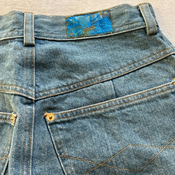 🌟 Vintage 80s Mondi Designer Embellished Skirt 🌟 - Picture 12 of 16